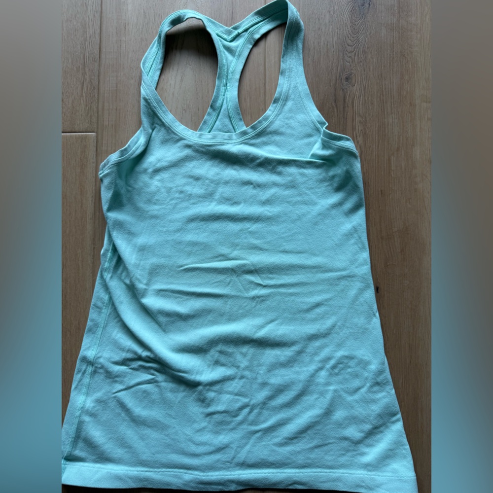 Lululemon mint racer back